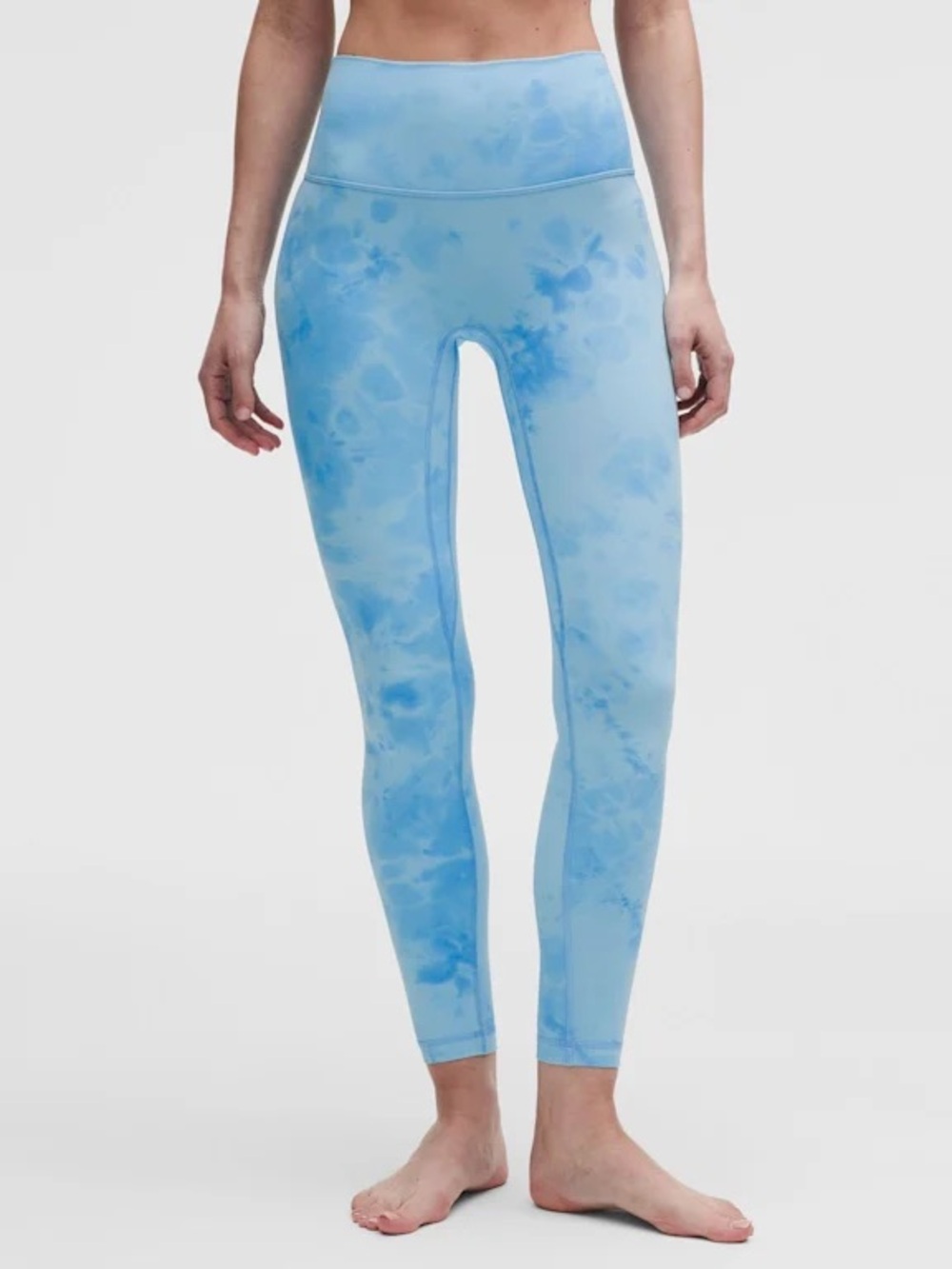 NWT Lululemon Align No Line™ High-Rise Pant 28” Smoothie Wash Blueberry Multi